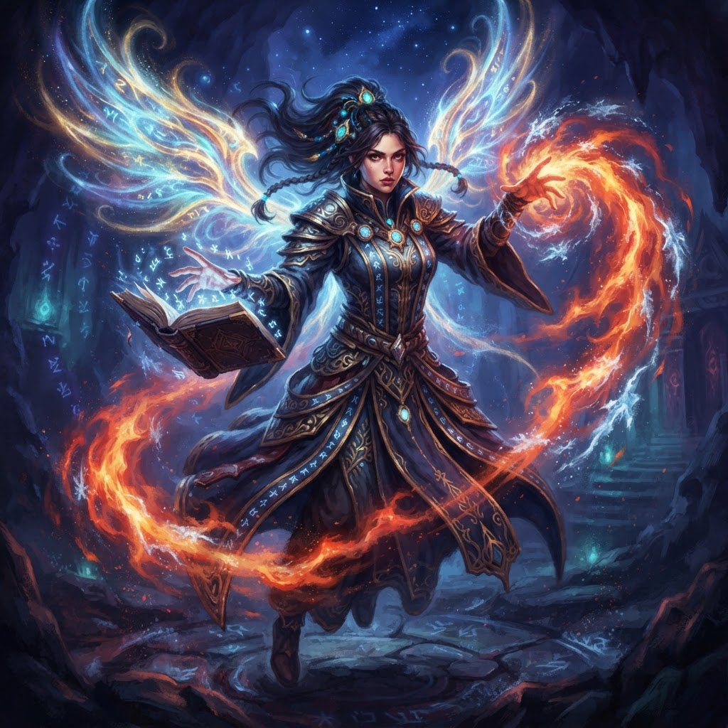 Sorcerer class portrait