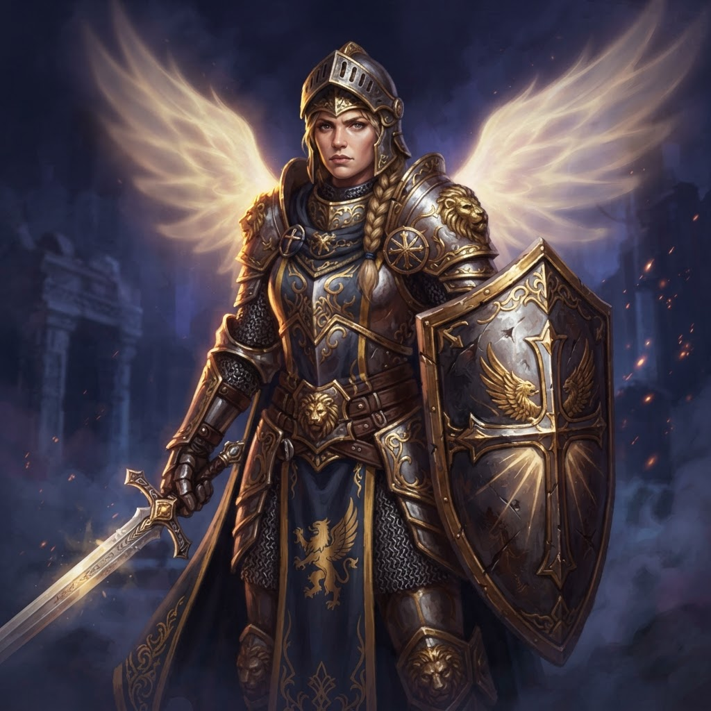 Templar class portrait